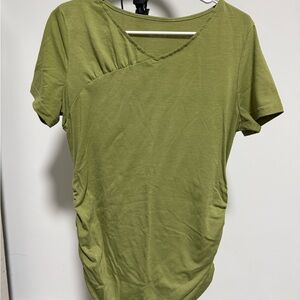Olive Green Women's Top